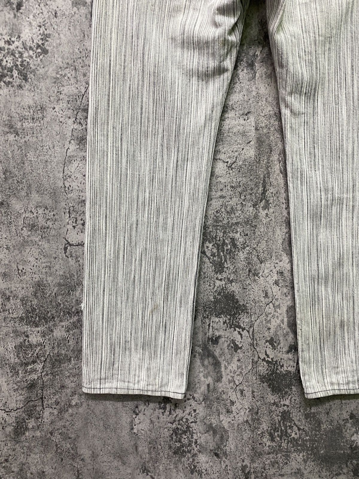Designer × OMNIGOD × Vintage Vintage OMNIGOD Japan Striped Distressed Pant Size US 28 / EU 44 - 15 Thumbnail