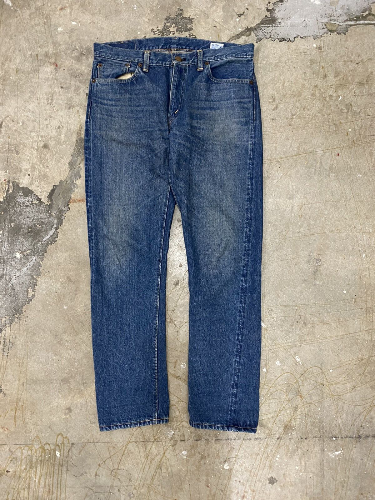 Orslow Iconic Orslow Red selvedge indigo denim Size US 32 / EU 48 - 2 Thumbnail