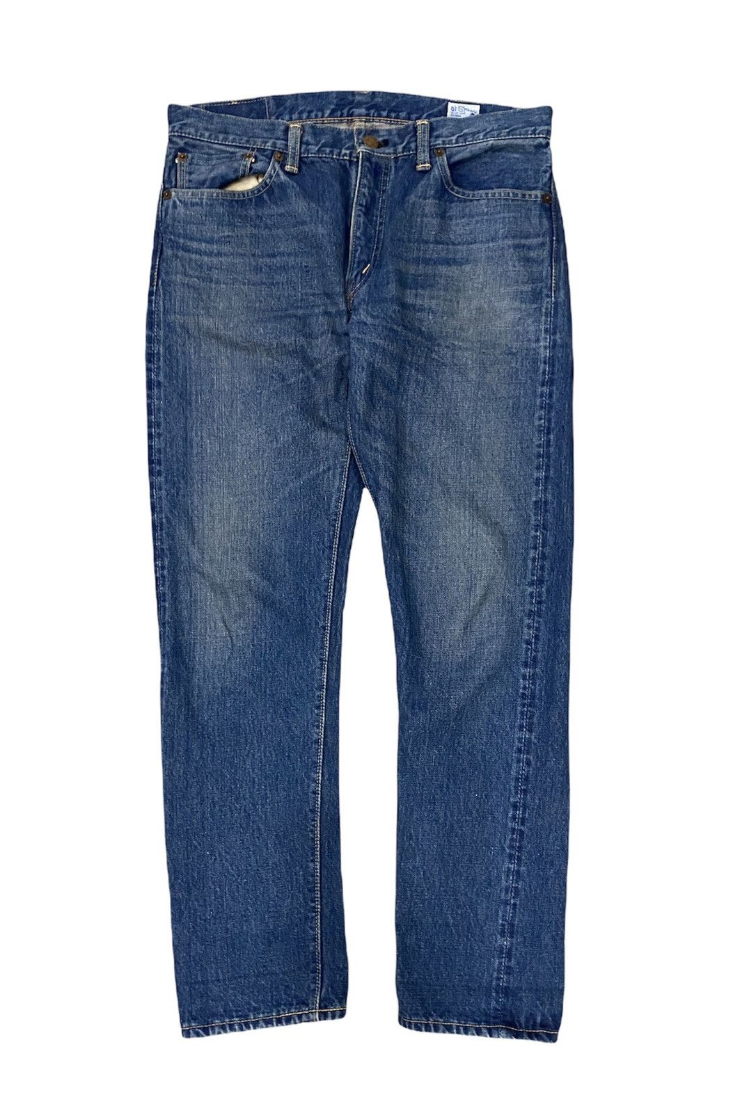Orslow Iconic Orslow Red selvedge indigo denim Size US 32 / EU 48 - 1 Thumbnail
