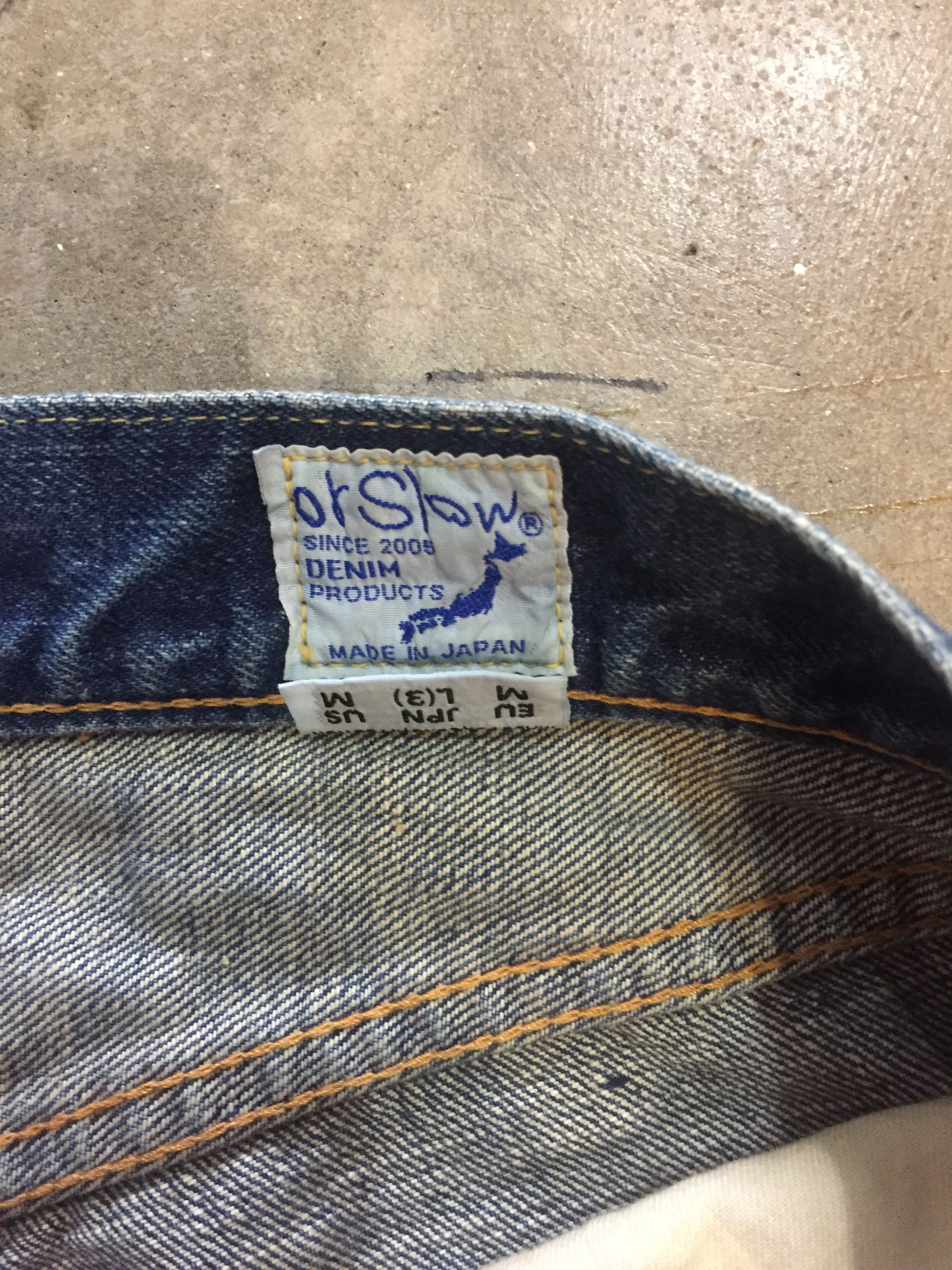Orslow Iconic Orslow Red selvedge indigo denim Size US 32 / EU 48 - 8 Thumbnail