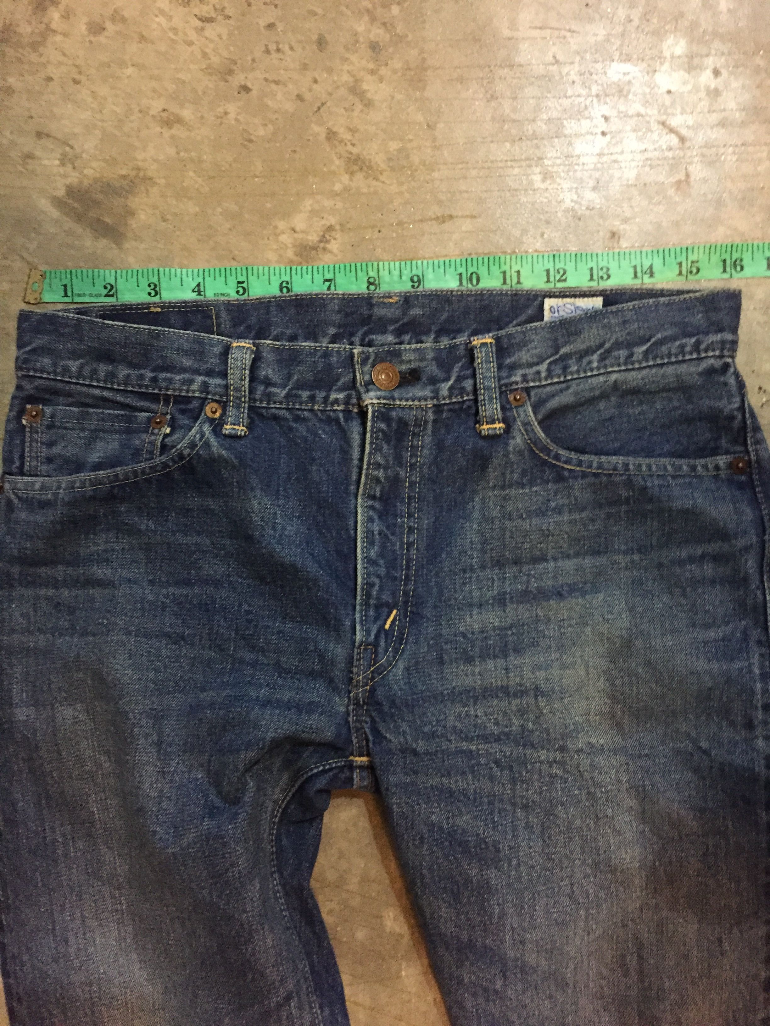 Orslow Iconic Orslow Red selvedge indigo denim Size US 32 / EU 48 - 11 Thumbnail