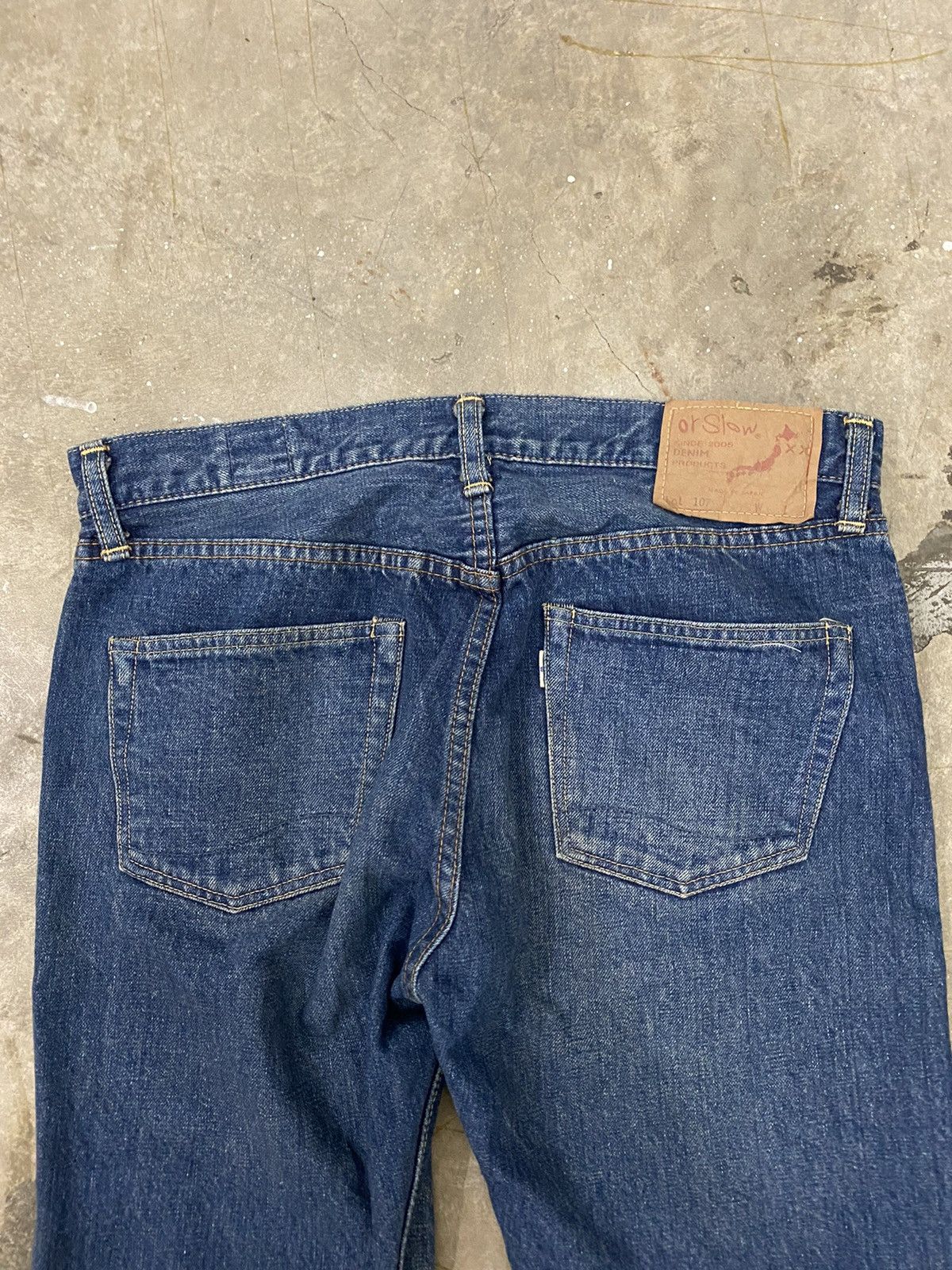 Orslow Iconic Orslow Red selvedge indigo denim Size US 32 / EU 48 - 6 Thumbnail
