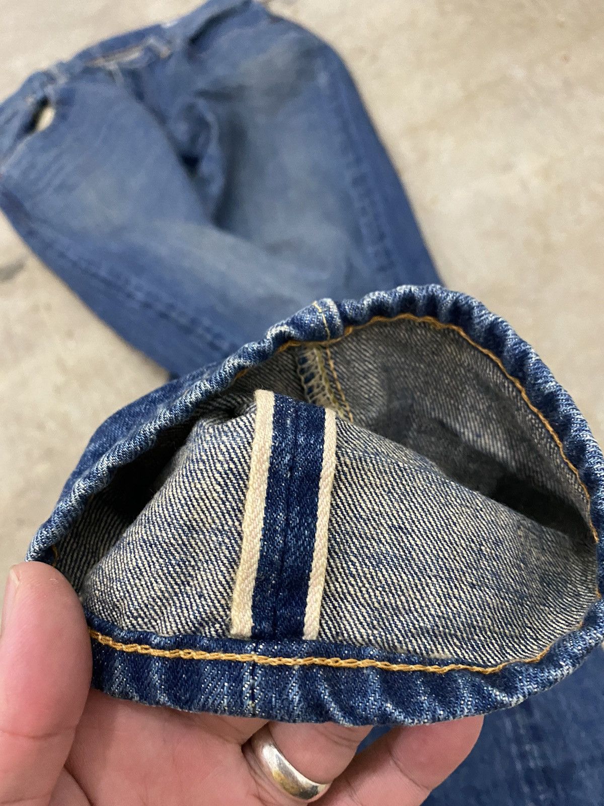 Orslow Iconic Orslow Red selvedge indigo denim Size US 32 / EU 48 - 10 Thumbnail