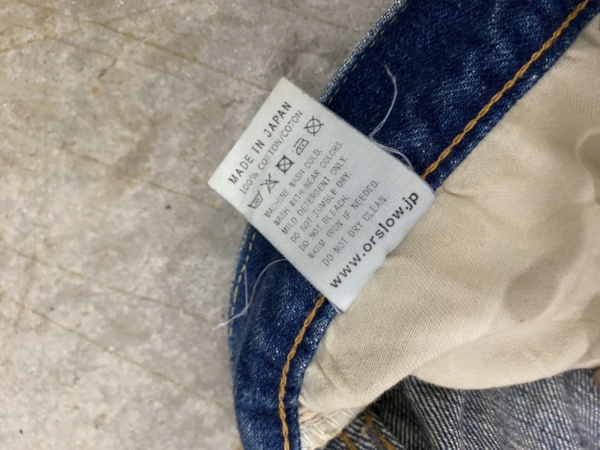 Orslow Iconic Orslow Red selvedge indigo denim Size US 32 / EU 48 - 9 Thumbnail
