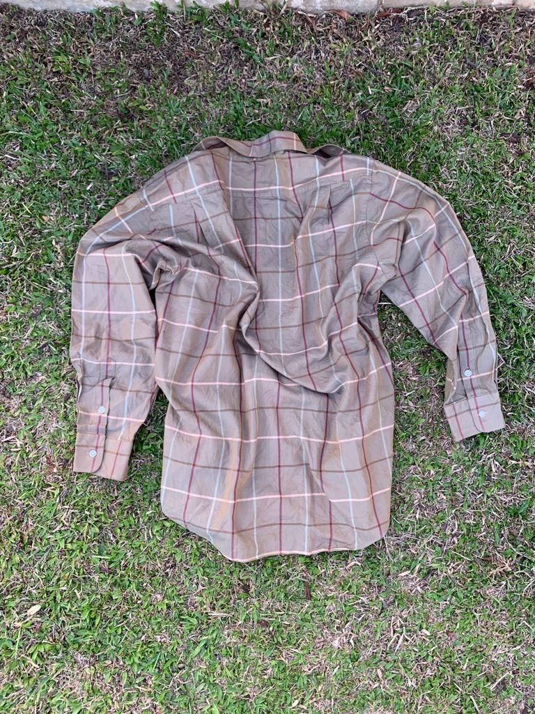 Burberry Vintage Flannel Burberrys Size US L / EU 52-54 / 3 - 2 Thumbnail