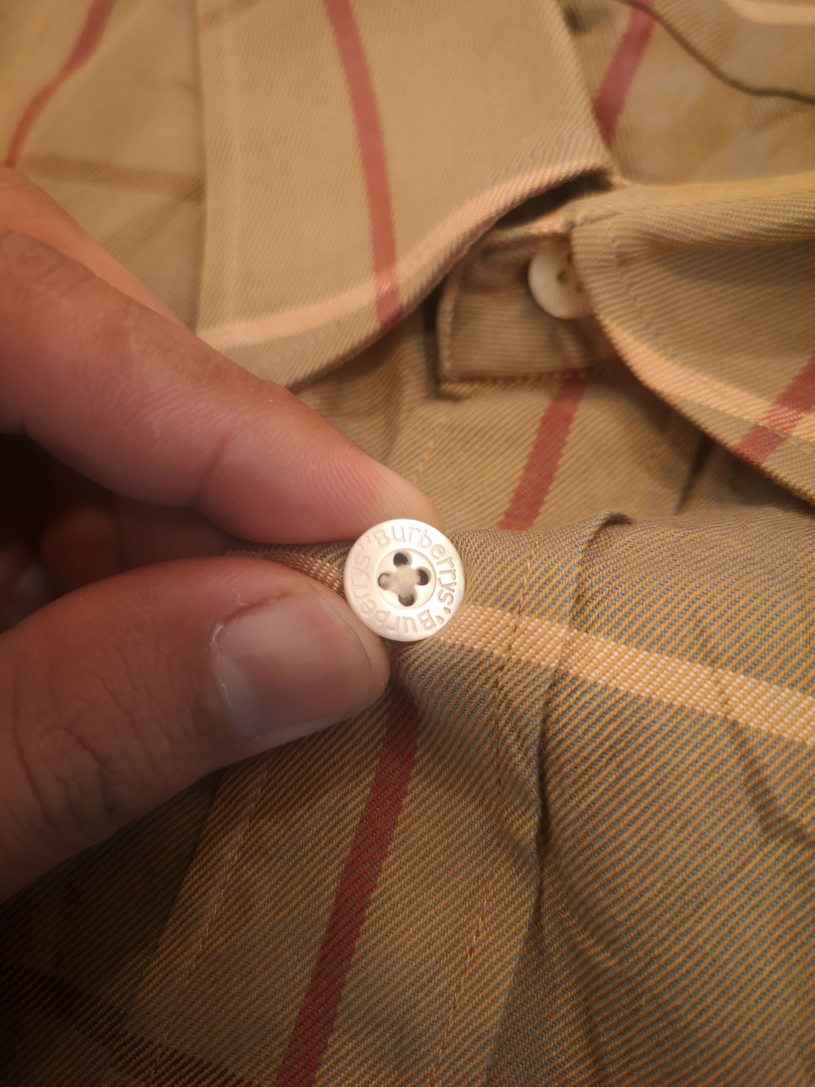 Burberry Vintage Flannel Burberrys Size US L / EU 52-54 / 3 - 17 Thumbnail