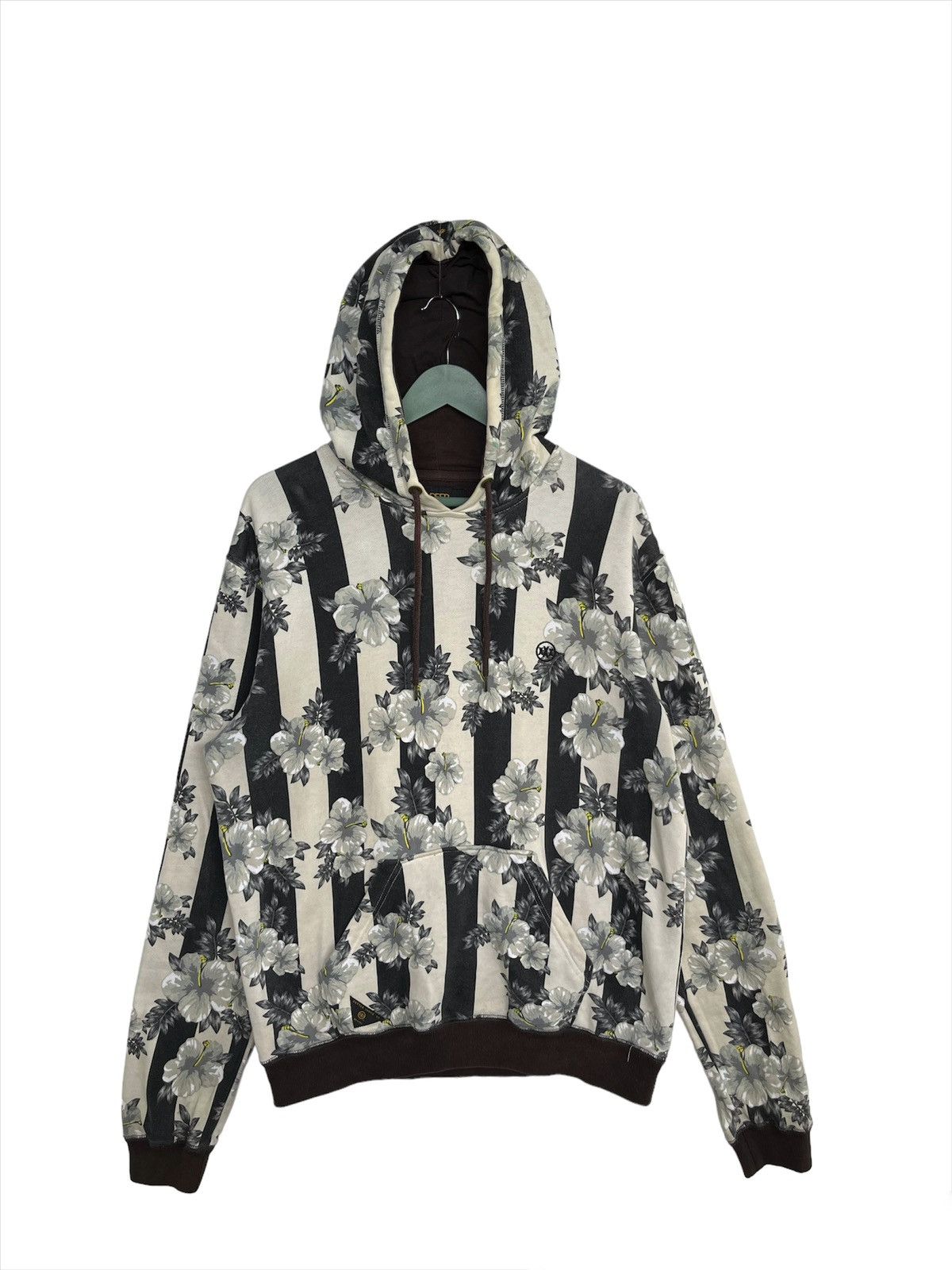Other 10 Deep All Print Flower Hoodie Size L / US 10 / IT 46 - 1 Thumbnail