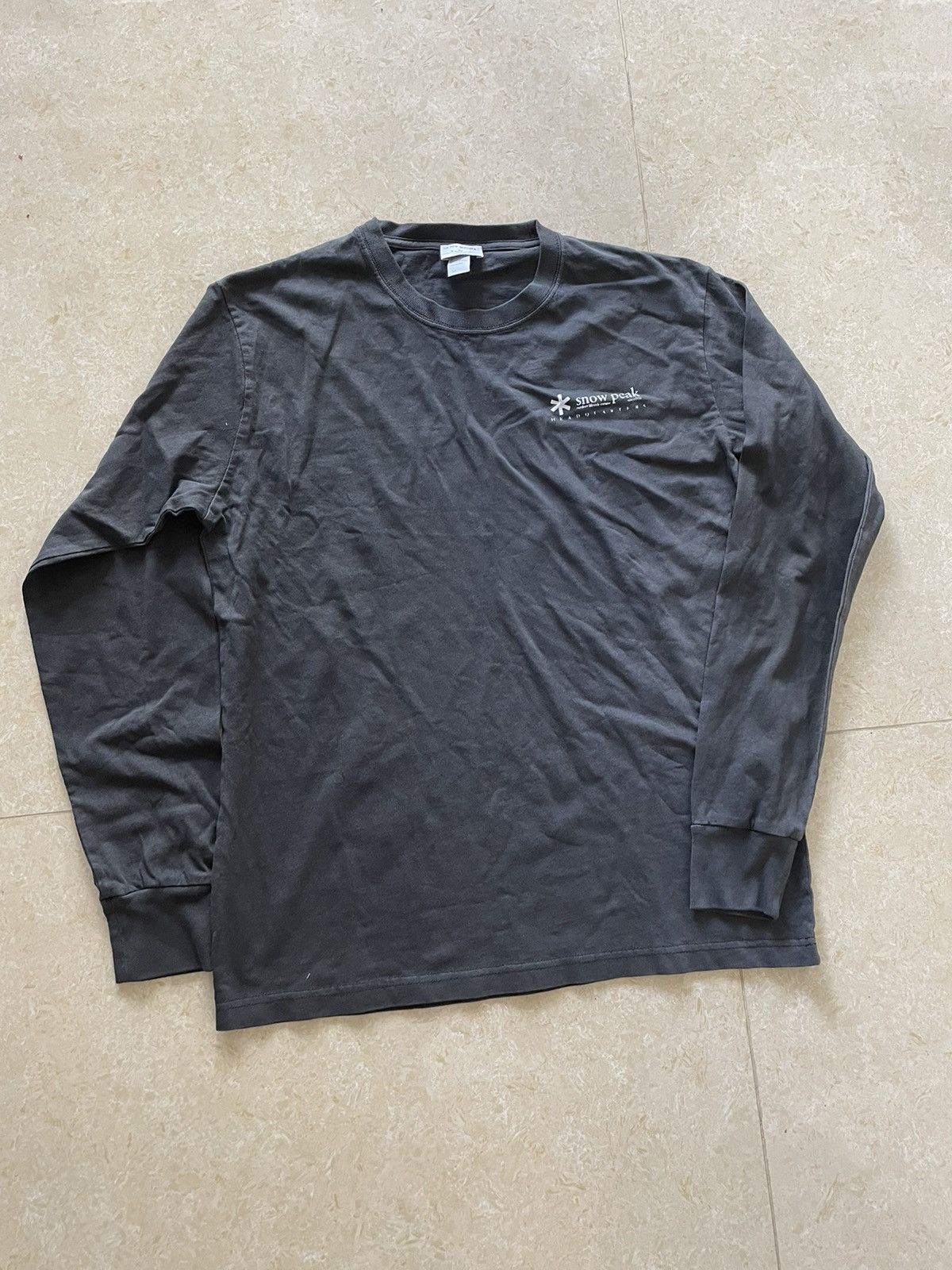 Snow Peak Snow peak washed LS tee M Size US M / EU 48-50 / 2 - 5 Thumbnail
