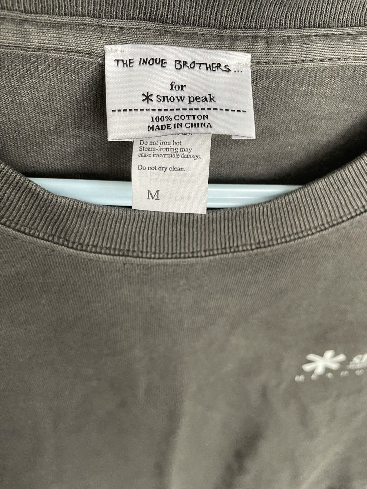 Snow Peak Snow peak washed LS tee M Size US M / EU 48-50 / 2 - 3 Thumbnail