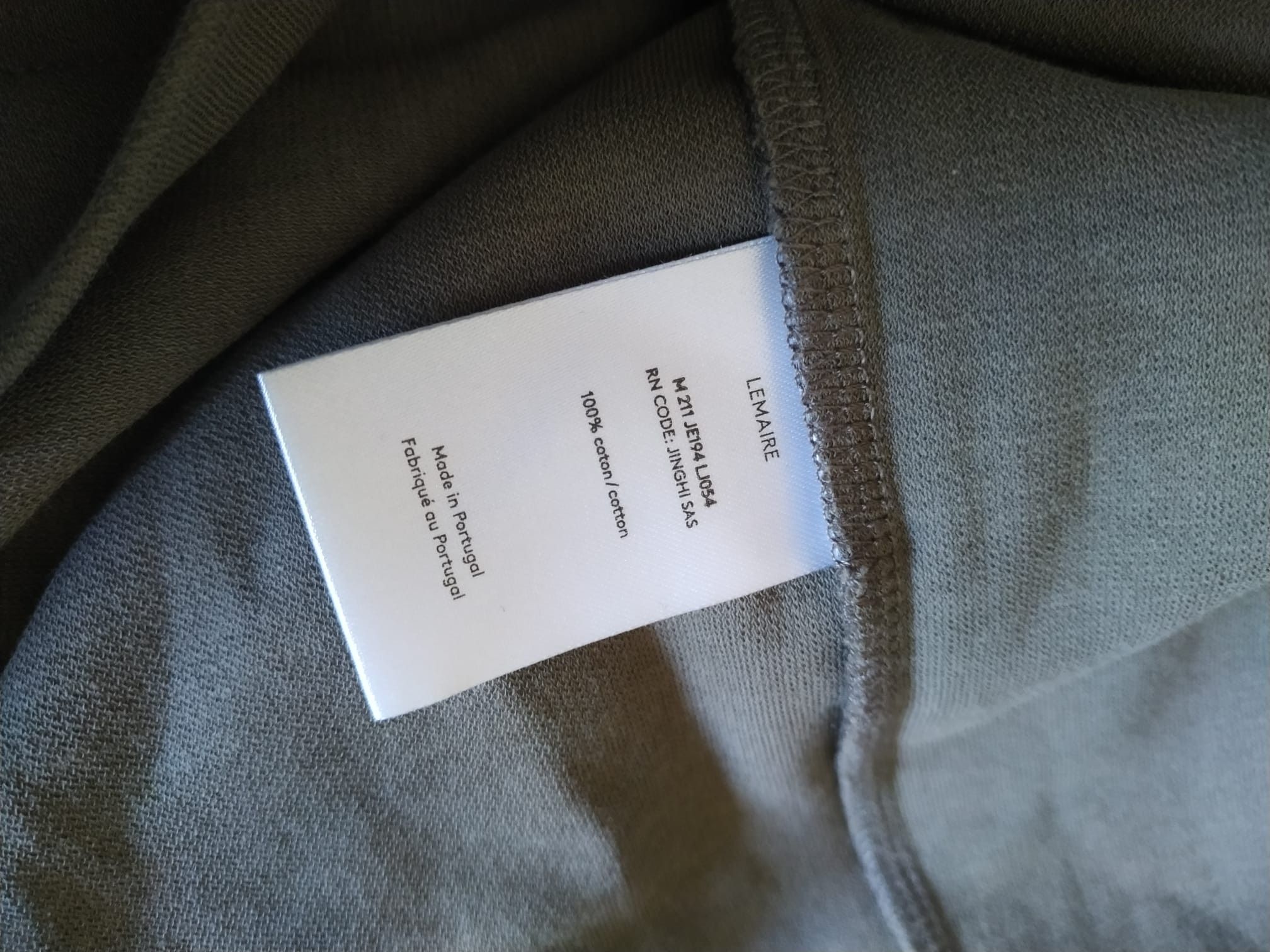Lemaire Oversized pocket tshirt Size US XS / EU 42 / 0 - 11 Thumbnail