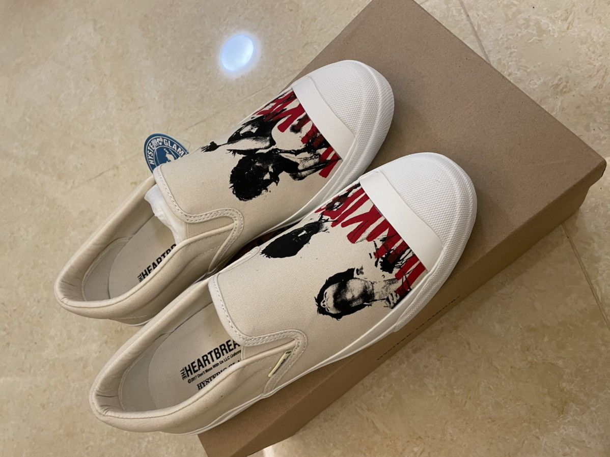 Hysteric Glamour Hysterical glamour THE HEART BREAKERS slip on US8.5 Size US 8.5 / EU 41-42 - 3 Thumbnail
