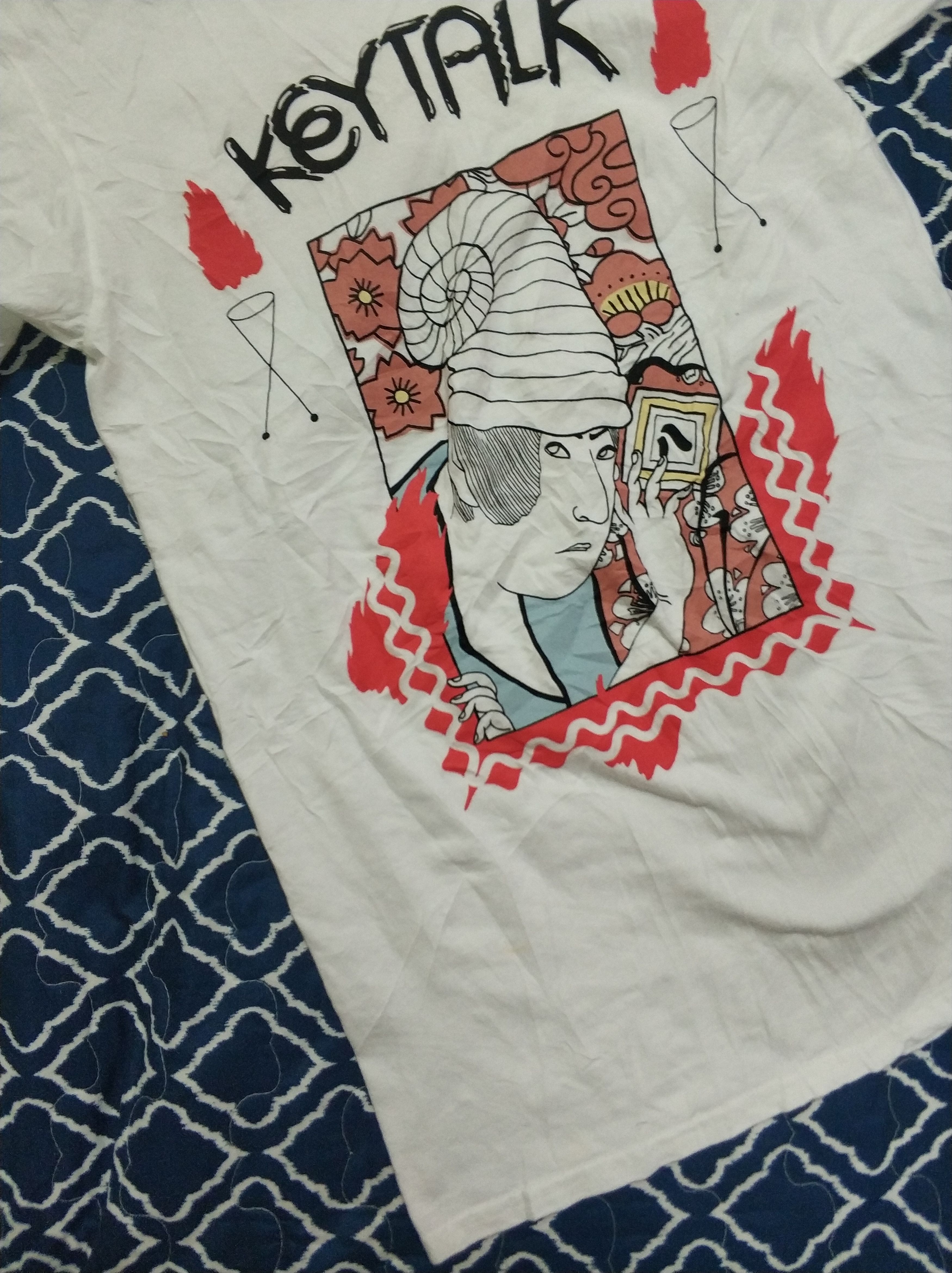 Japanese Brand 🔥Rare Keytalk Geisha Japanese Band Tees Size US XS / EU 42 / 0 - 4 Thumbnail