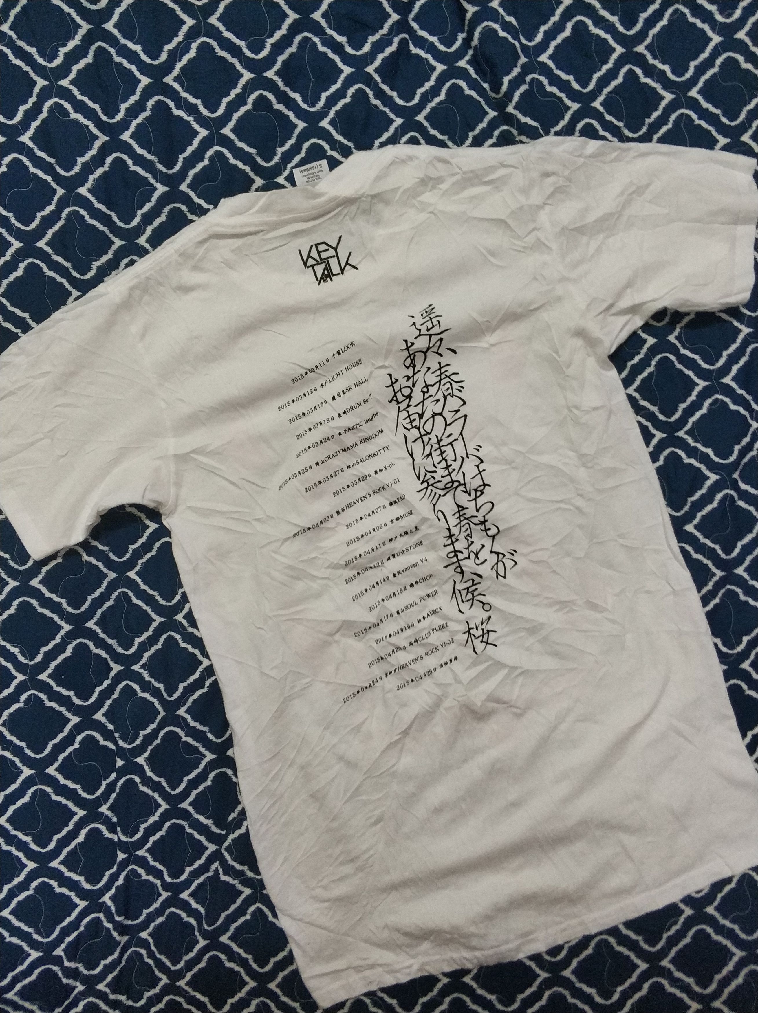Japanese Brand 🔥Rare Keytalk Geisha Japanese Band Tees Size US XS / EU 42 / 0 - 7 Thumbnail