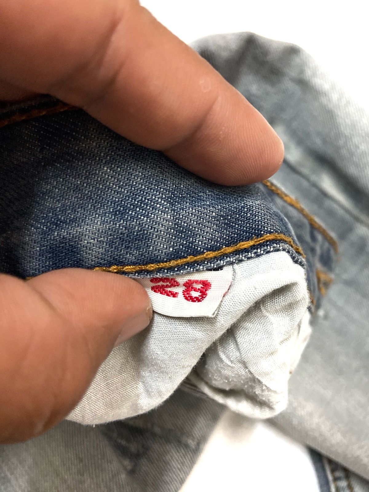 Dolce & Gabbana Vintage Dolce & Gabbana D&G Distressed Denim Jeans Size US 28 / EU 44 - 8 Thumbnail
