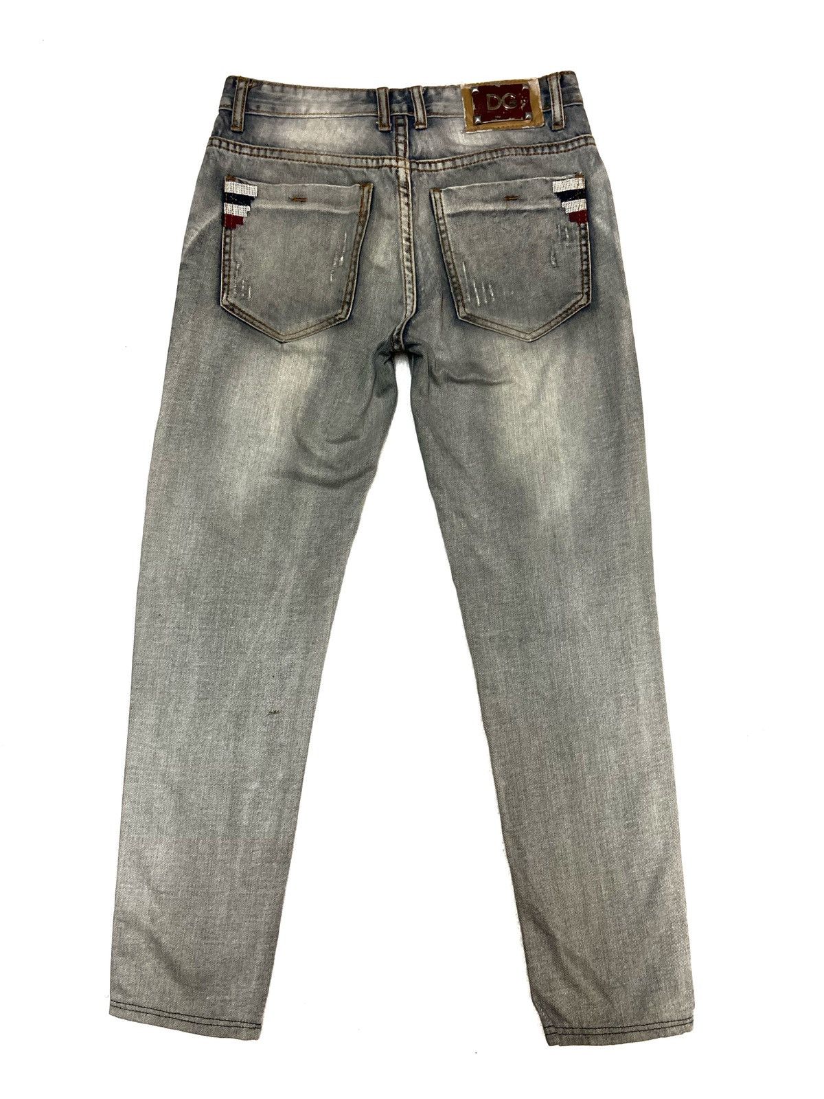 Dolce & Gabbana Vintage Dolce & Gabbana D&G Distressed Denim Jeans Size US 28 / EU 44 - 1 Thumbnail