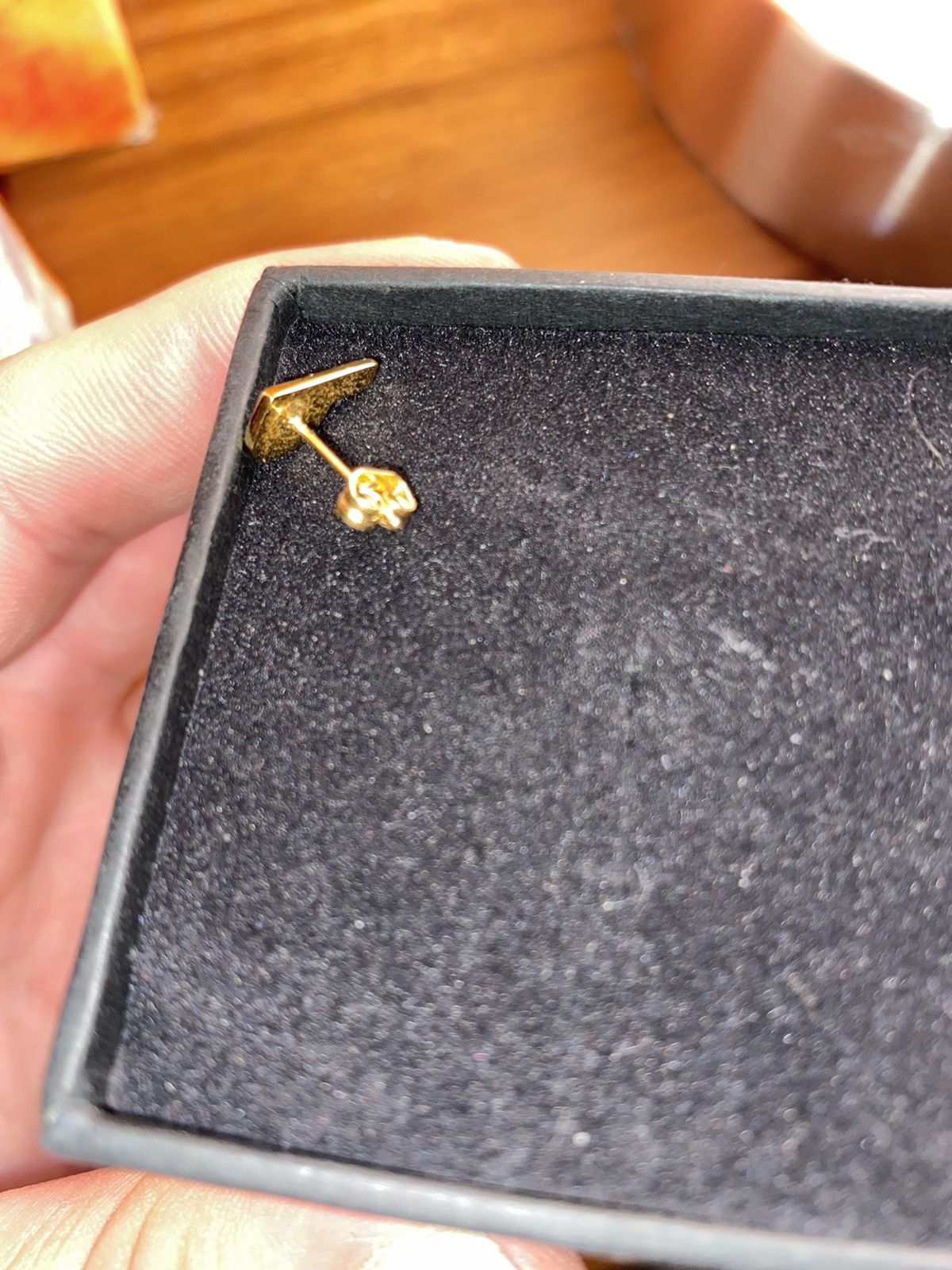 Palace Palace P Stud Gold Size ONE SIZE - 4 Thumbnail