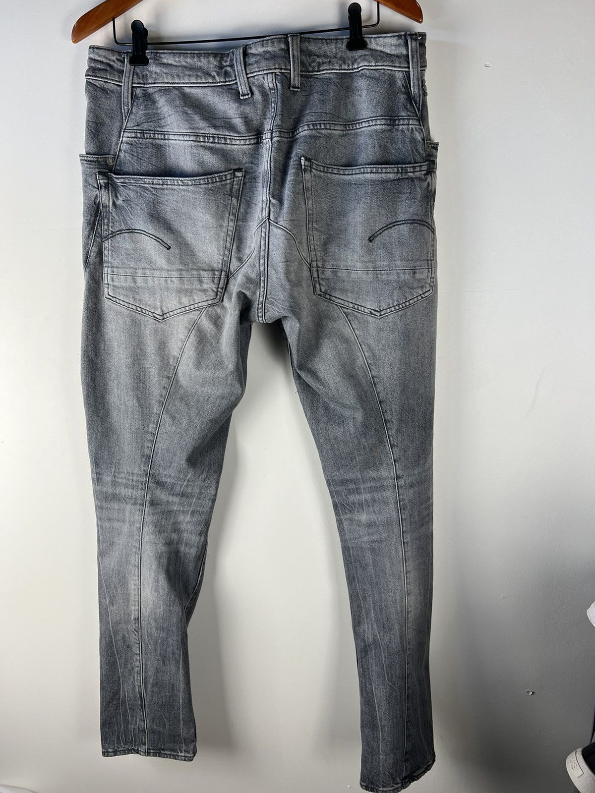 G-Star Gstar lanc 3d straight tapered jeans Size US 34 / EU 50 - 2 Thumbnail