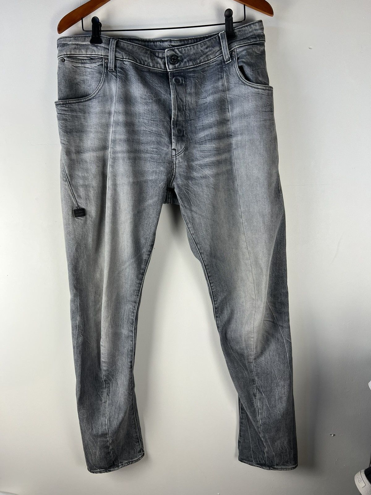 G-Star Gstar lanc 3d straight tapered jeans Size US 34 / EU 50 - 1 Thumbnail