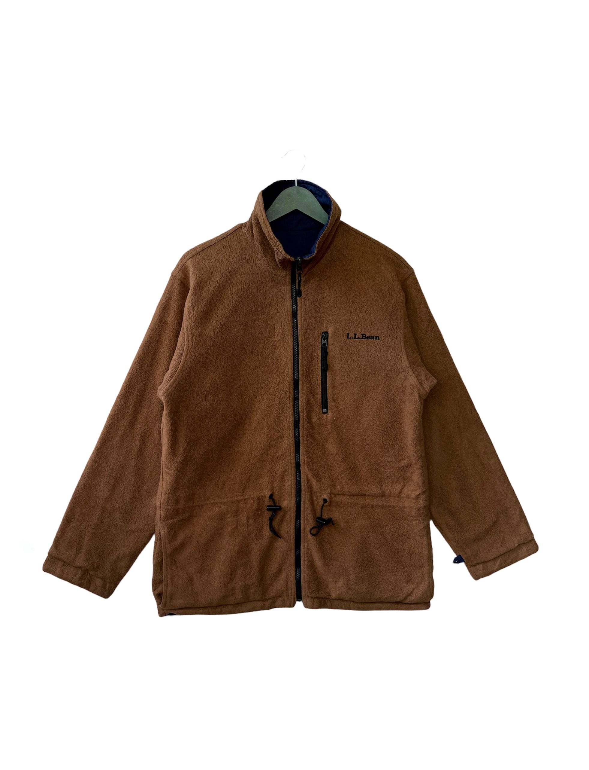 L.L. Bean Vintage L.L.Bean Riversible Fleece Jacket Size US S / EU 44-46 / 1 - 1 Thumbnail