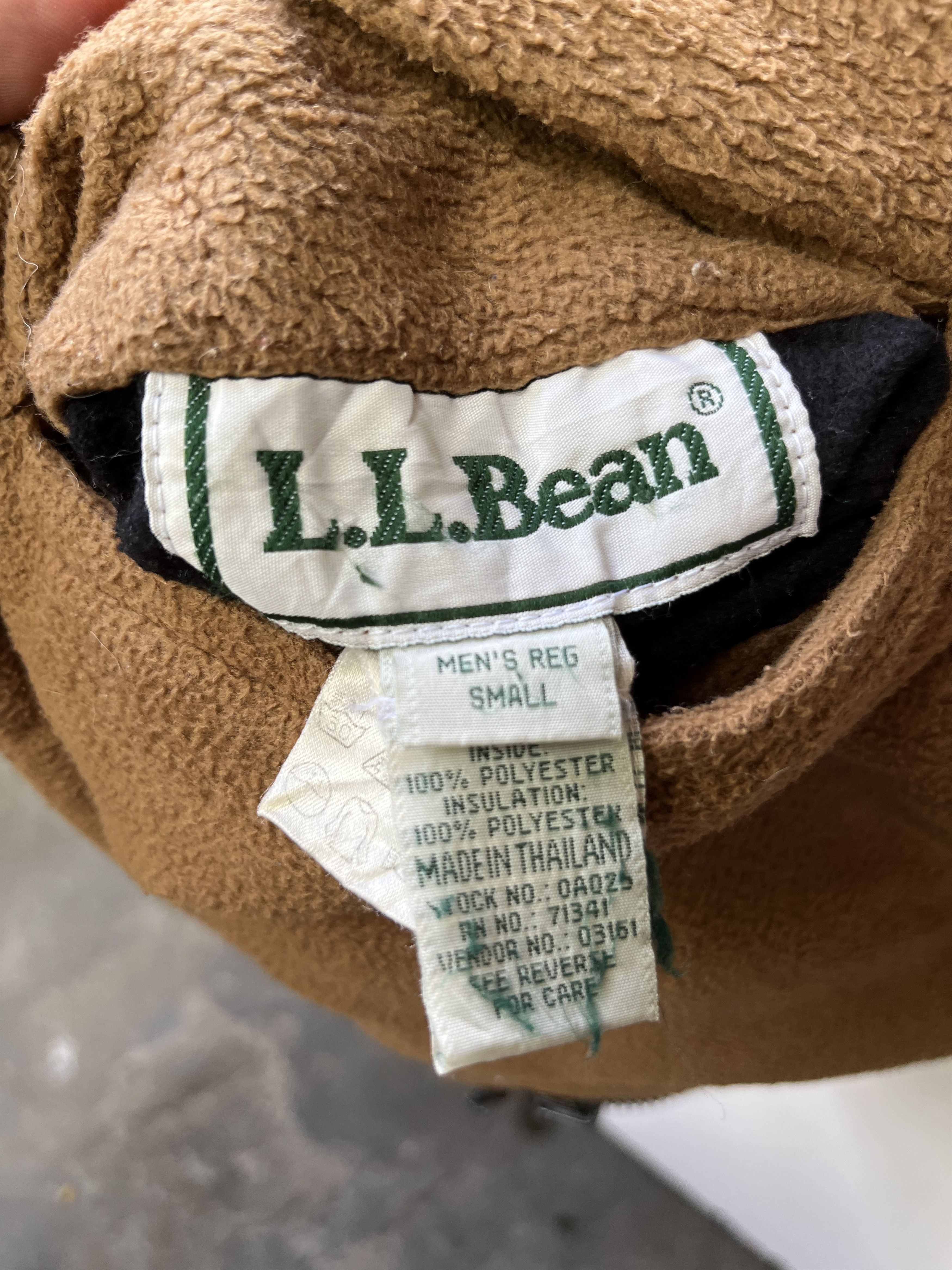 L.L. Bean Vintage L.L.Bean Riversible Fleece Jacket Size US S / EU 44-46 / 1 - 8 Thumbnail