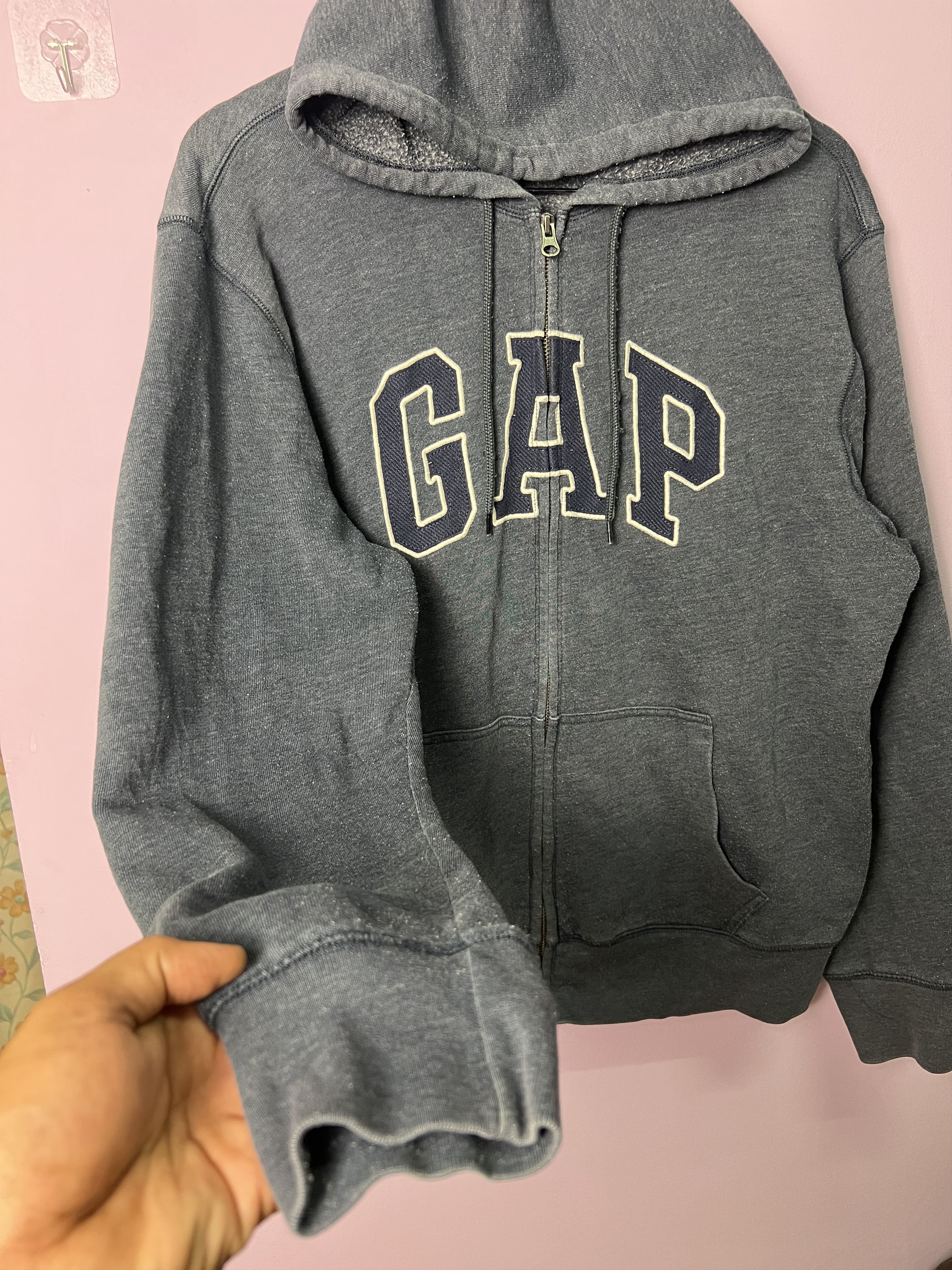Gap 🔥Vintage Gap Zipper Hoodies Size US L / EU 52-54 / 3 - 10 Thumbnail