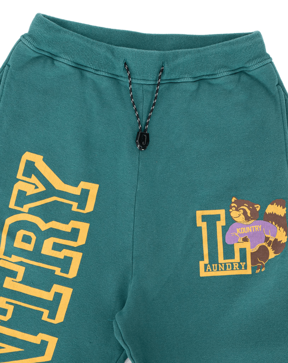Kapital × Kapital Kountry Kapital Napped Lining Flare Kountry Sweatpants (GREEN). Size US 32 / EU 48 - 3 Thumbnail