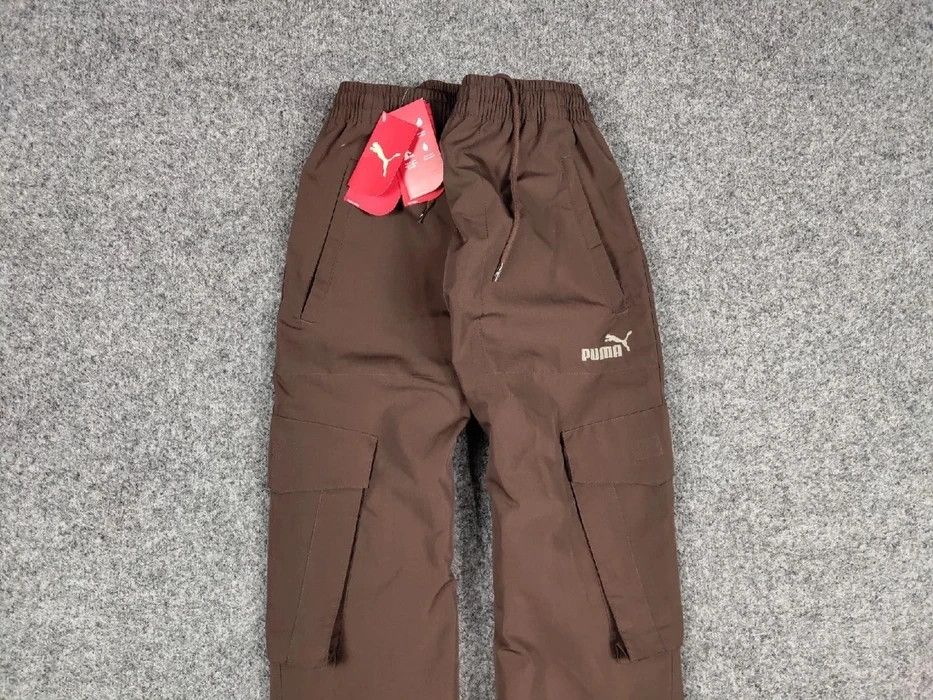 Puma NEW Vintage 90's Puma Bondage Cargo Brown Pants Travis Size US 36 / EU 52 - 3 Thumbnail