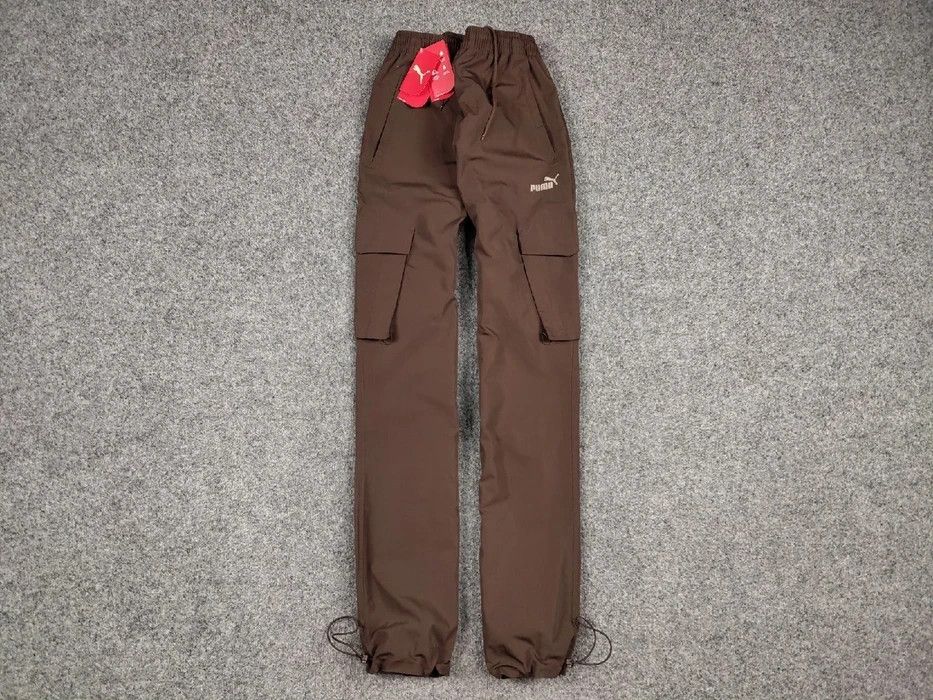 Puma NEW Vintage 90's Puma Bondage Cargo Brown Pants Travis Size US 36 / EU 52 - 1 Thumbnail