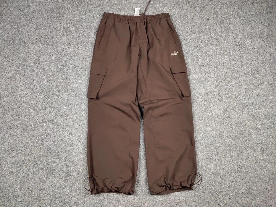 Puma NEW Vintage 90's Puma Bondage Cargo Brown Pants Travis Size US 36 / EU 52 - 7 Thumbnail
