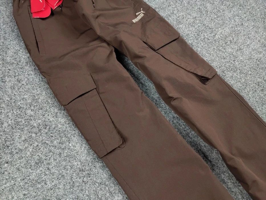 Puma NEW Vintage 90's Puma Bondage Cargo Brown Pants Travis Size US 36 / EU 52 - 4 Thumbnail