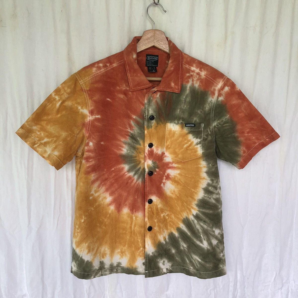 Manastash manastash tie dye mountain shirt Size US S / EU 44-46 / 1 - 1 Thumbnail