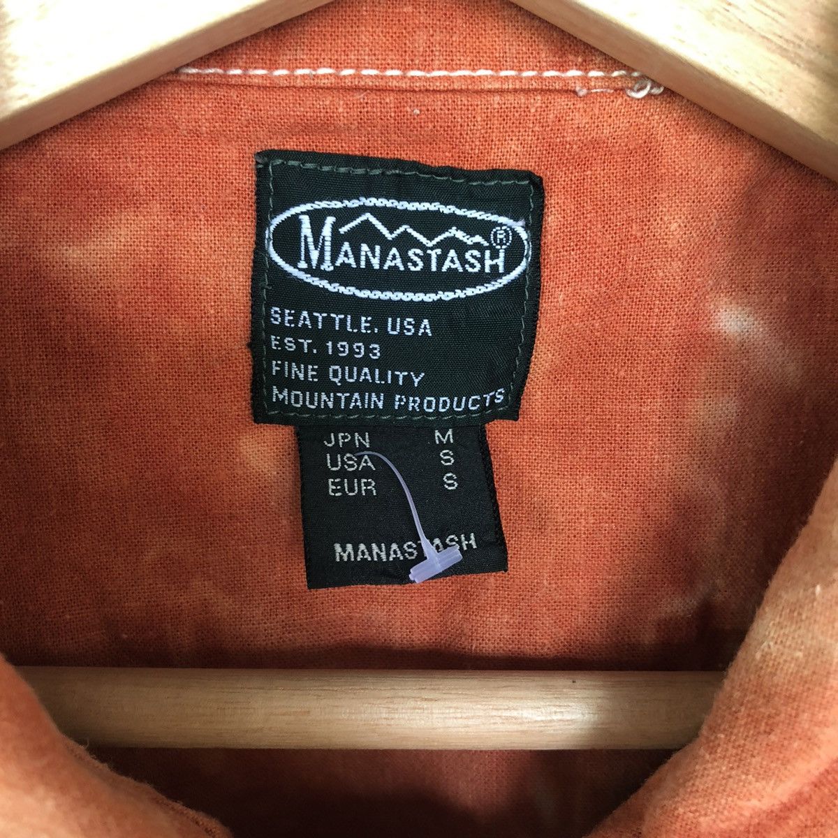 Manastash manastash tie dye mountain shirt Size US S / EU 44-46 / 1 - 3 Thumbnail