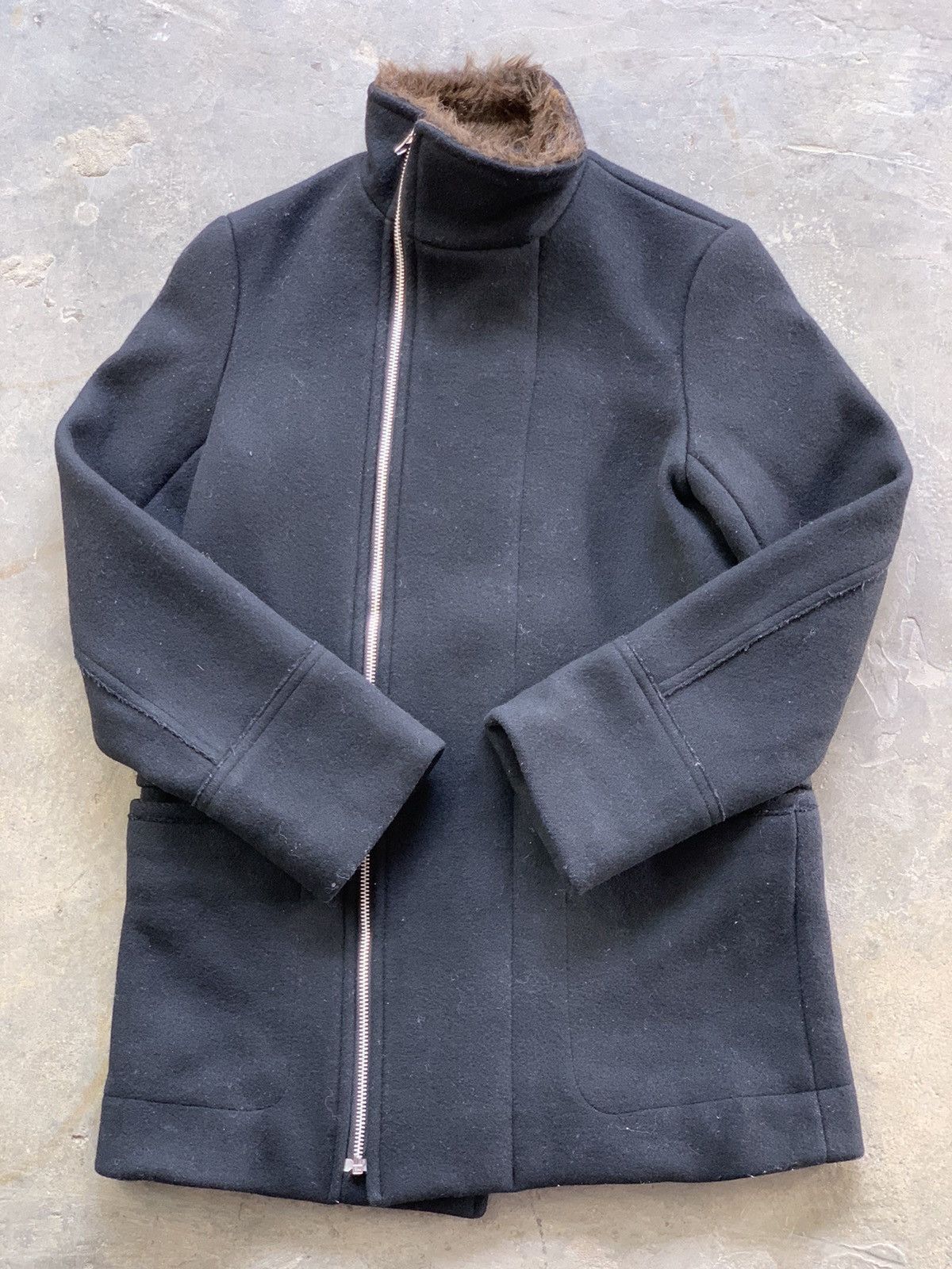Designer ARCHIVE‼️ Issey Miyake Sunao Kuwahara Wool Jacket Coat Size S / US 4 / IT 40 - 4 Thumbnail