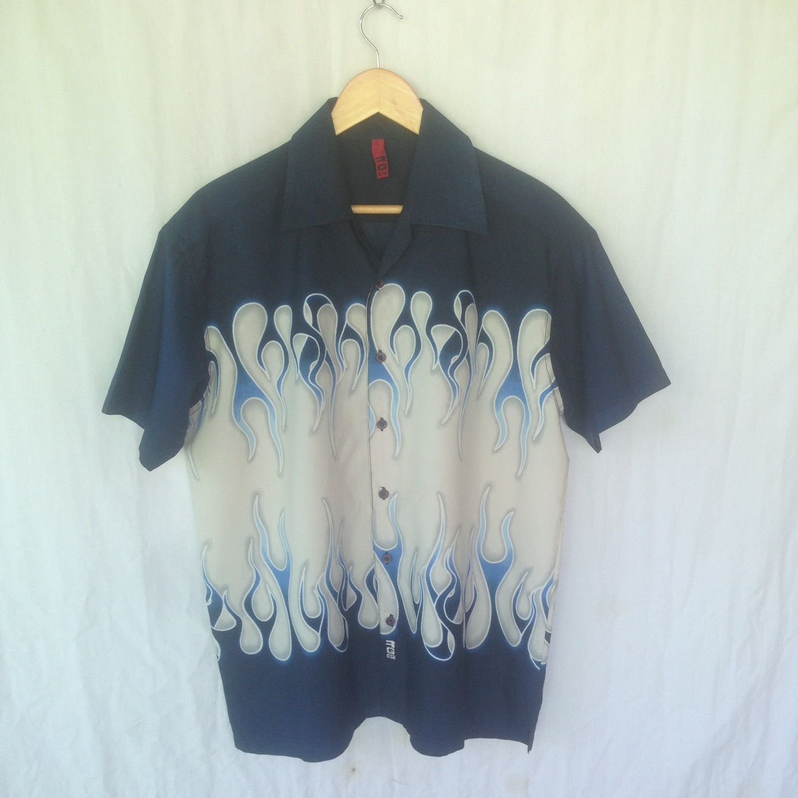 Designer rg 512 flame shirt hawaii Size US M / EU 48-50 / 2 - 2 Thumbnail
