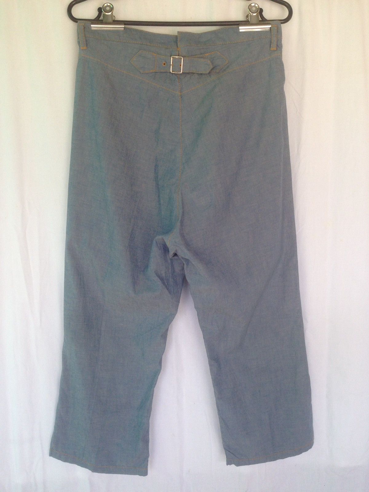 Comme des Garcons tricot comme des garcons cropped buckle pants AD2010 Size US 32 / EU 48 - 5 Thumbnail