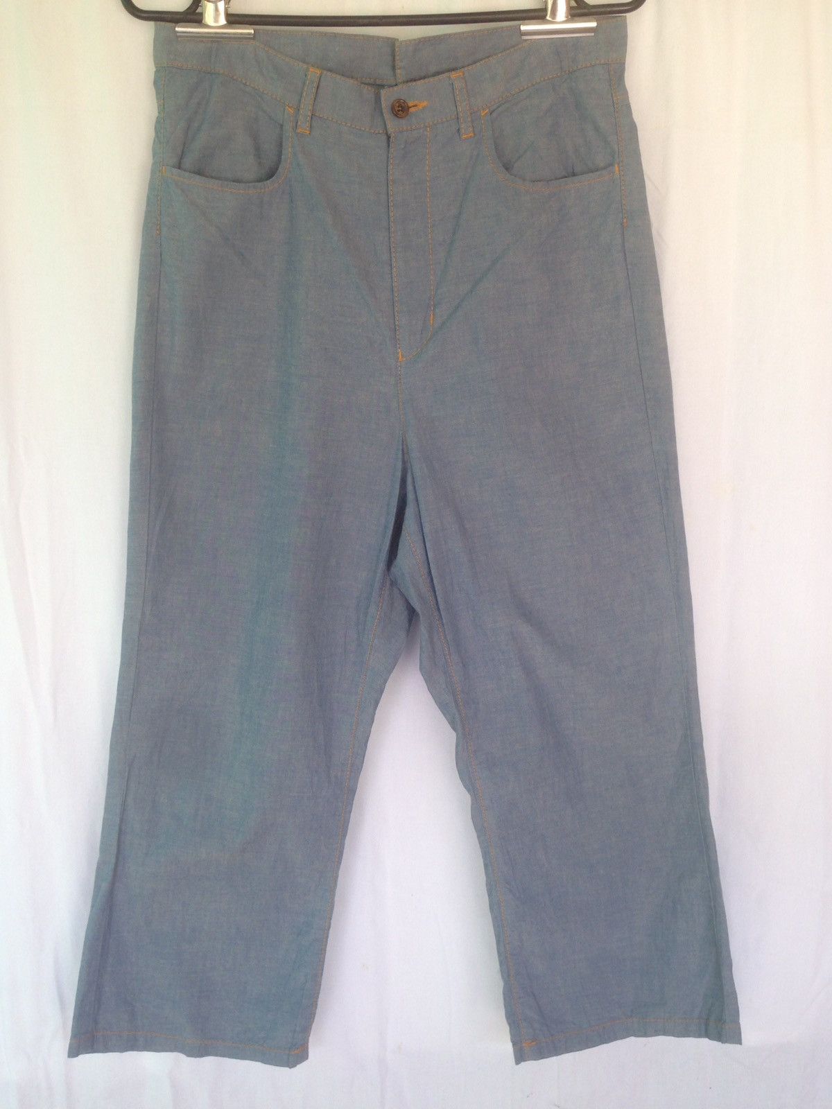 Comme des Garcons tricot comme des garcons cropped buckle pants AD2010 Size US 32 / EU 48 - 1 Thumbnail
