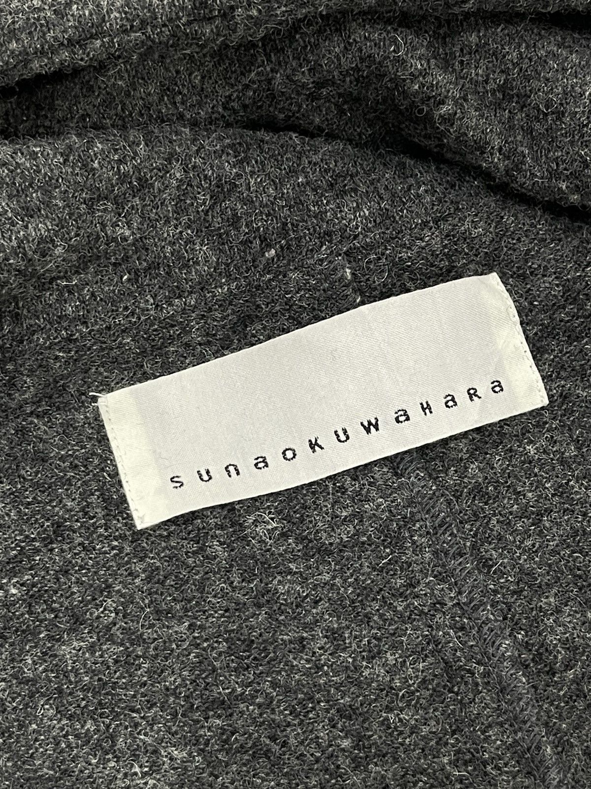 Issey Miyake Wool Hoodie Sunaokuwahara Button Jacket 4🟩8 Size US M / EU 48-50 / 2 - 16 Thumbnail