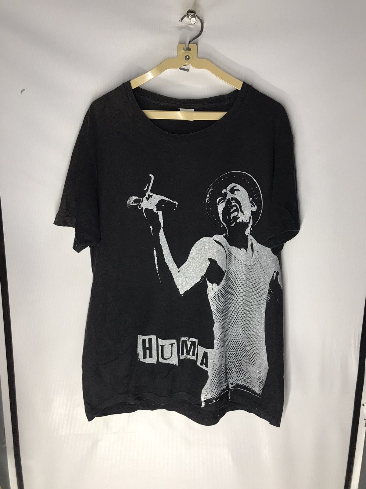 Japanese Brand Huma singer printed tshirt Size US XL / EU 56 / 4 - 6 Thumbnail