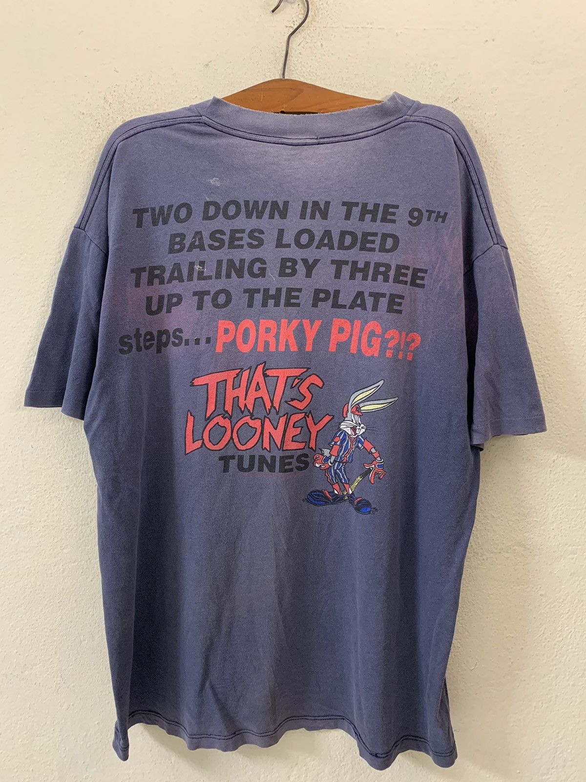 Vintage Vintage Looney Tunes Tshirt Size US XL / EU 56 / 4 - 1 Thumbnail