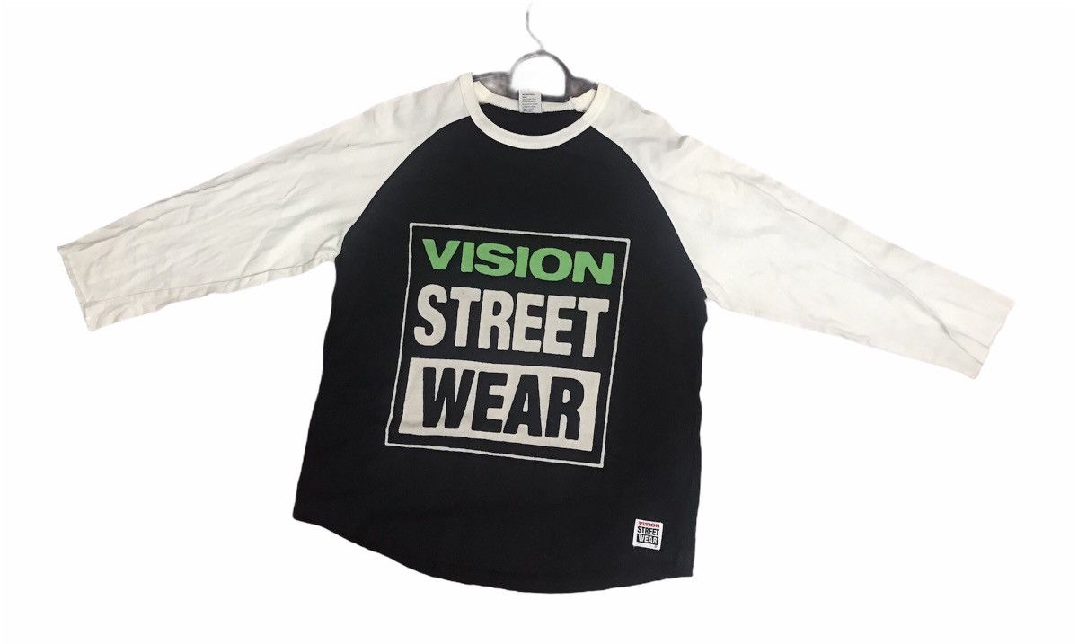 Vision Streetwear Vision streetwear threequarter sleeve tshirt Size US S / EU 44-46 / 1 - 1 Thumbnail