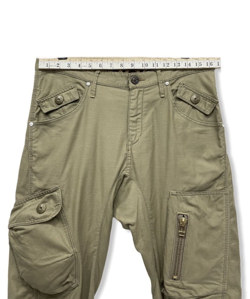 Japanese Brand Dope MultiPocket Surplus Cargo Travis Scott Style! Size US 32 / EU 48 - 7 Thumbnail