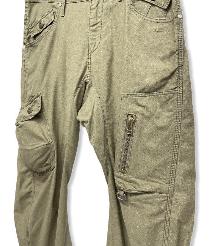 Japanese Brand Dope MultiPocket Surplus Cargo Travis Scott Style! Size US 32 / EU 48 - 2 Thumbnail