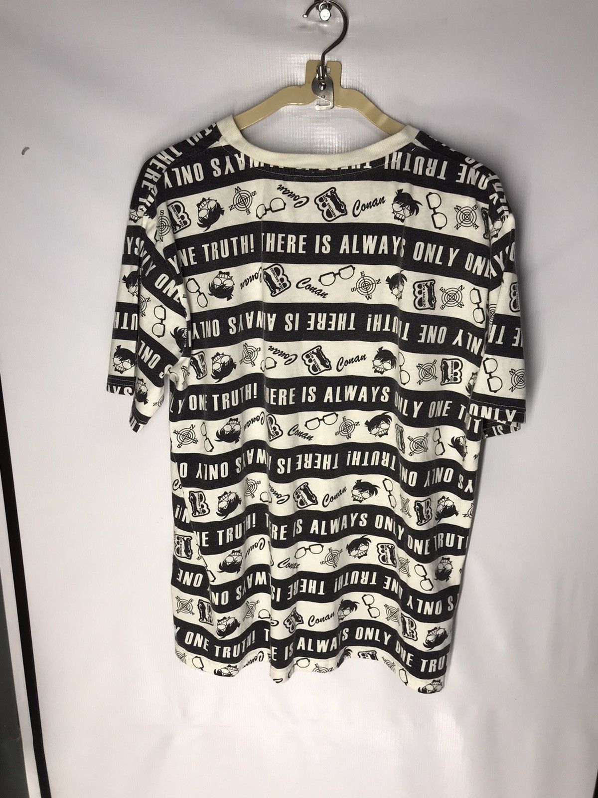 Anime × Vintage Vintage detective Conan fullprint tshirt Size US L / EU 52-54 / 3 - 9 Thumbnail