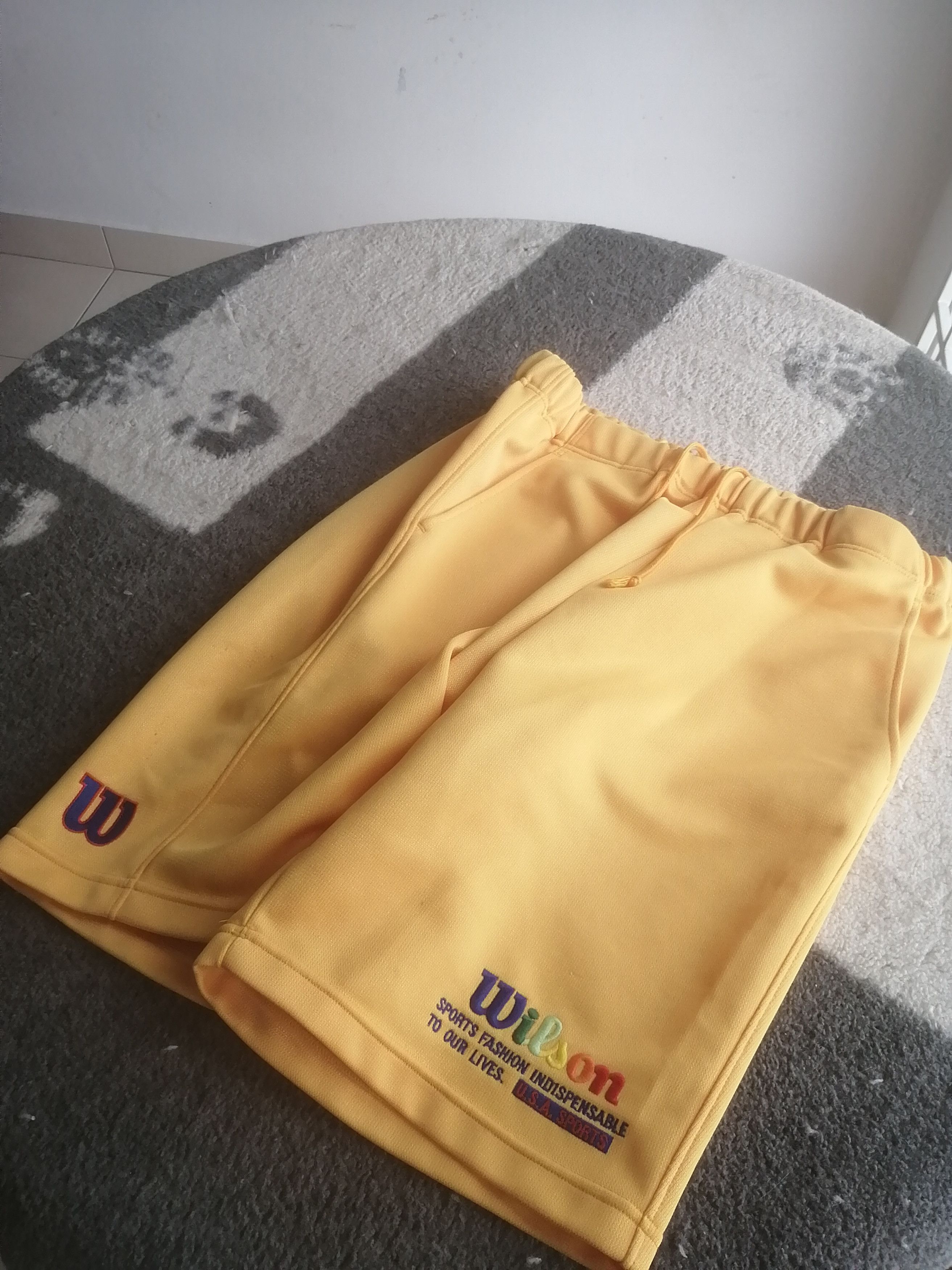 Vintage × Wilson Vintage Wilson Rainbow Logo Embroidery Shorts Size US 31 - 1 Thumbnail