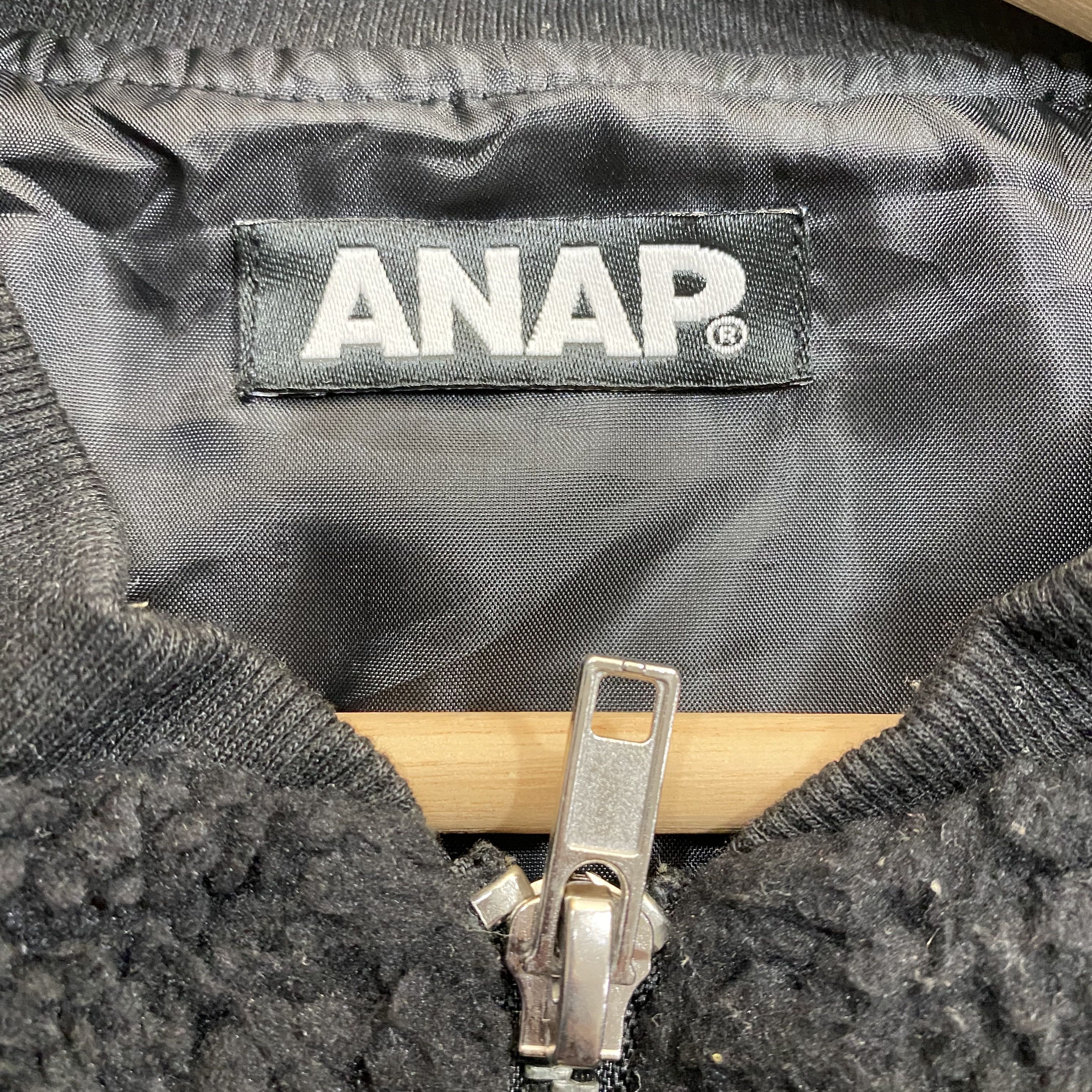 Japanese Brand ANAP Japanese Brand Sherpa Fleece Bomber Jacket Size US M / EU 48-50 / 2 - 9 Thumbnail