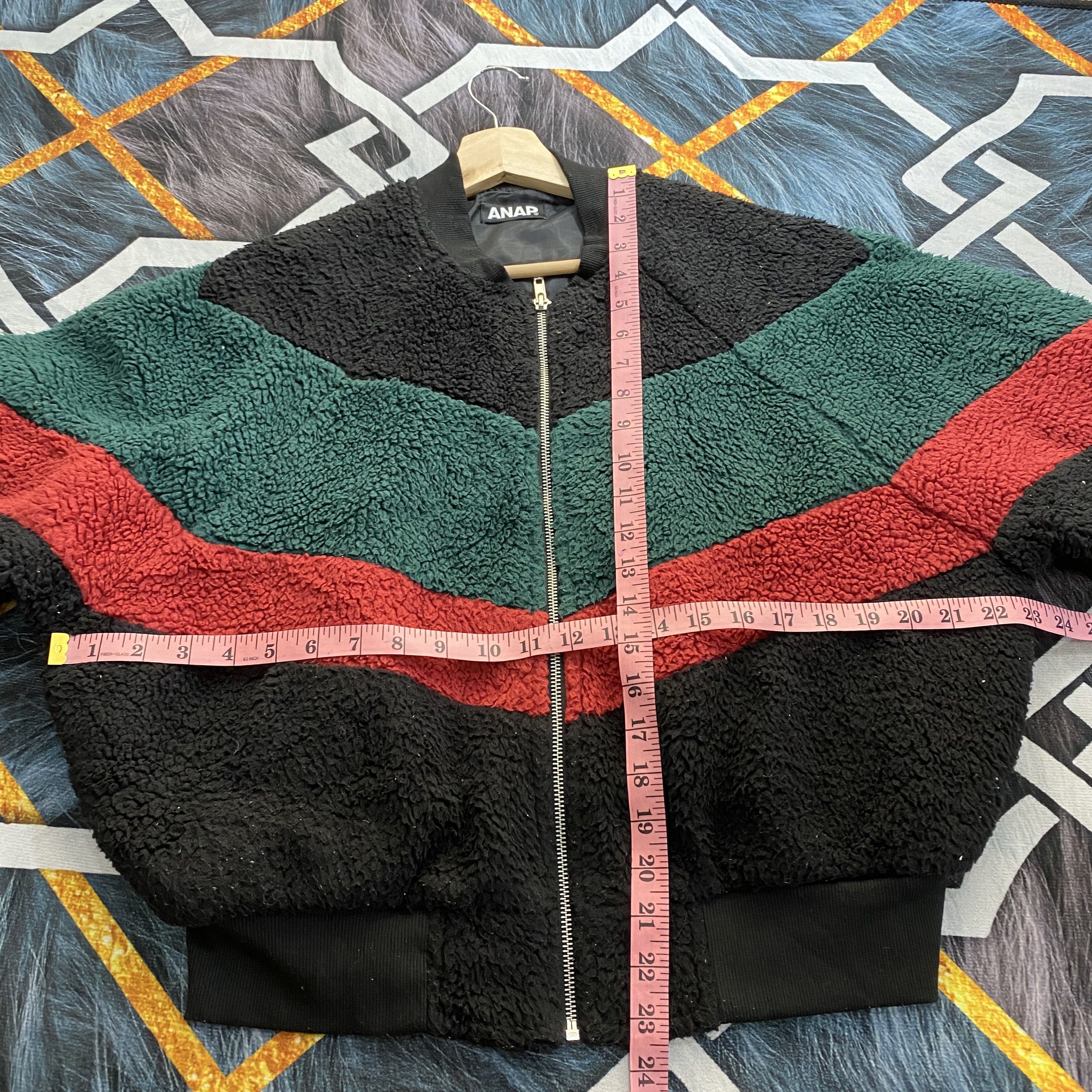 Japanese Brand ANAP Japanese Brand Sherpa Fleece Bomber Jacket Size US M / EU 48-50 / 2 - 13 Thumbnail