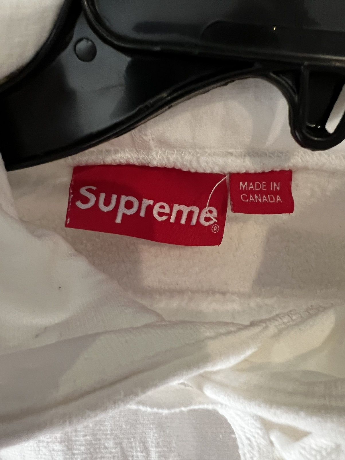 Supreme FW16 Supreme Tonal White Box Logo Hooded Sweatshirt Size US M / EU 48-50 / 2 - 4 Thumbnail