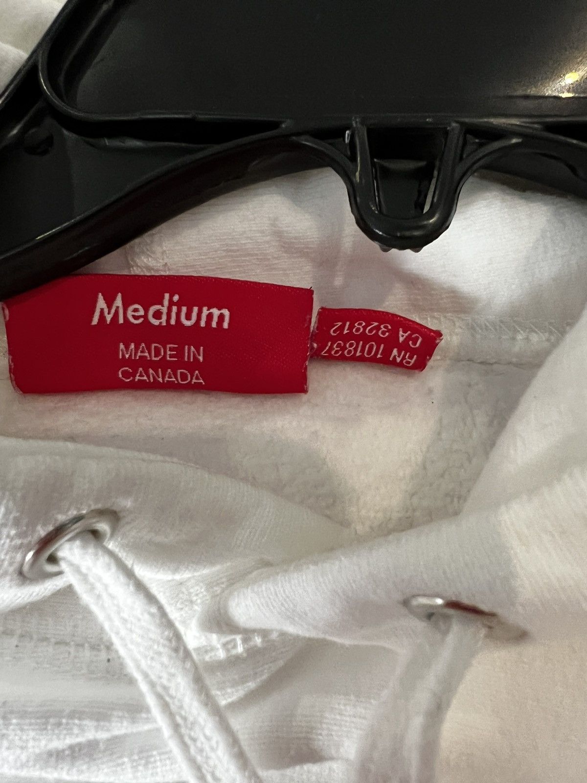 Supreme FW16 Supreme Tonal White Box Logo Hooded Sweatshirt Size US M / EU 48-50 / 2 - 5 Thumbnail
