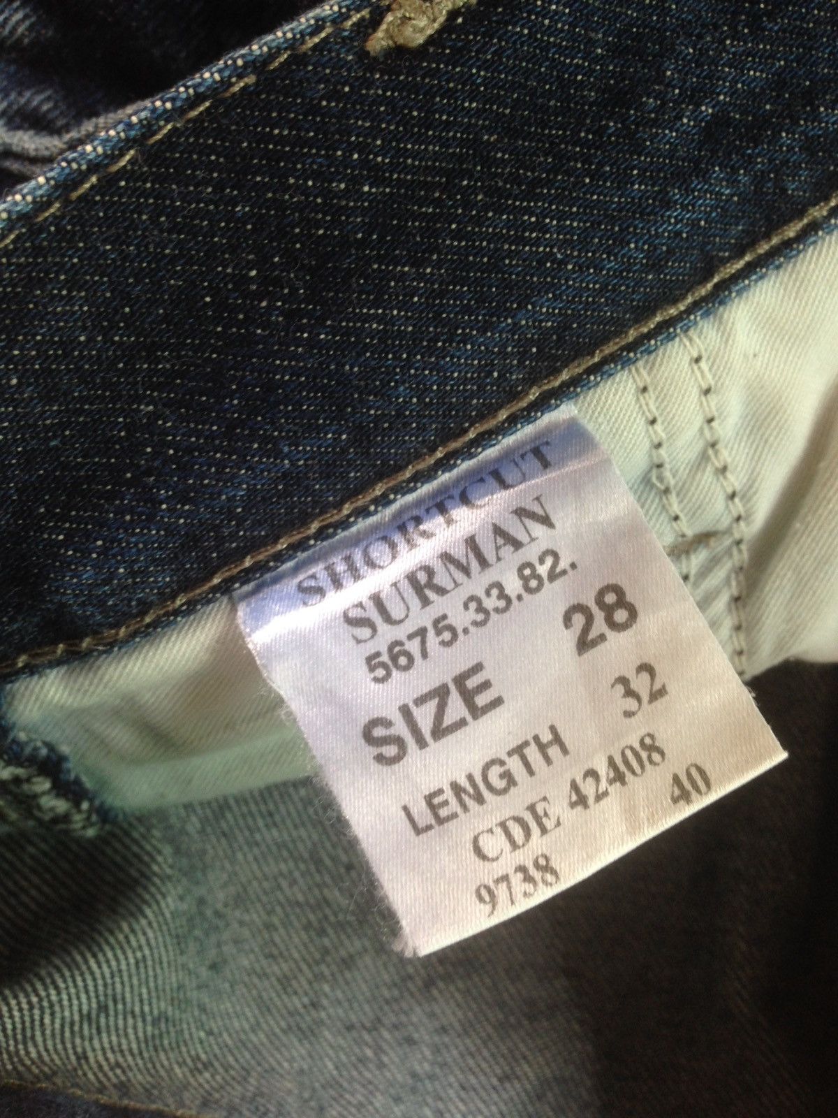 G-Star g star raw shortcut surman denim punk seditionaries Size US 30 / EU 46 - 7 Thumbnail
