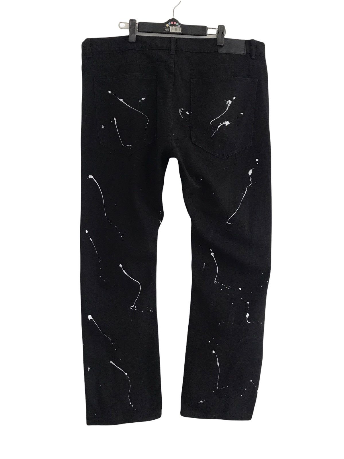 Japanese Brand TRESTLES SUPPLY CO PAINT SPLATTERS DESTROYED DENIM JEANS Size US 40 / EU 56 - 7 Thumbnail